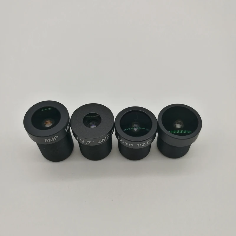 

CWH Security Surveillance 5MP M12 x0.5 Lens 3.6MM Fixed CCTV Lens IR 6MM Use for CCTV Analog AHD CVI TVI IP Camera