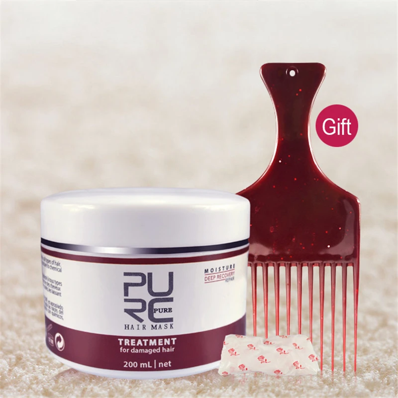 Purc Natural Keratin Hair Mask Deep Repair Damage Dry Hair