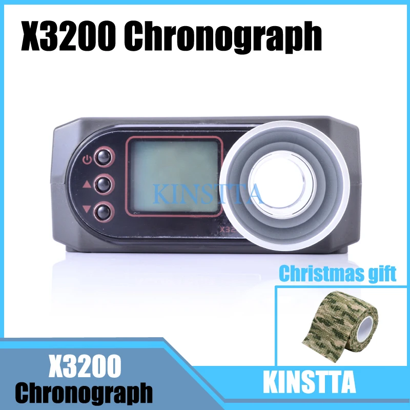 

XCORTECH Tactical X3200 Airsoft BB Speed Tester Shooting Chronograph For Hunting Airsoft Shooting Tester