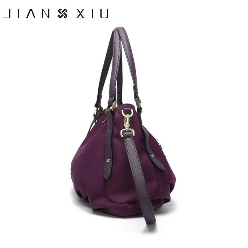 JIANXIU Brand Women Handbag Nylon 3 Color Female Top-hand Bag Casual Shoulder Crossbody Bags For Women New Large Size Tote