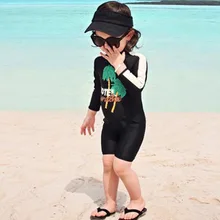 Бикини ребенок обувь для девочек Купальники малышек купальные костюмы tankini детский купальник Симпатичные Детские купальники с длинным рукавом детски