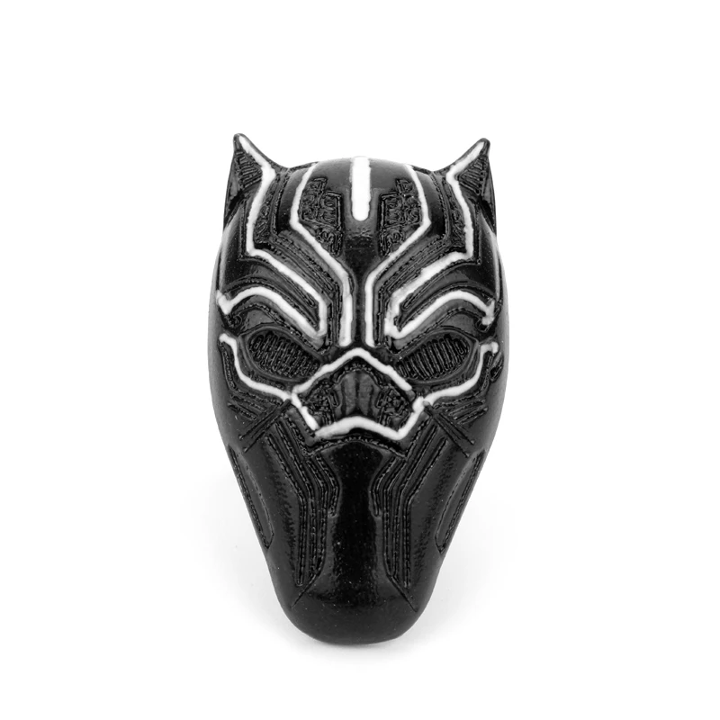 buy dongsheng Movie Black Panther Ring Wakanda King 3D Ring Wakanda T #039;Challa Cosplay Adjustable Figure Rings for Men Jewelry Gift 25