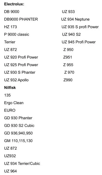 Cleanfairy мешки для пылесоса подходит для Electrolux Lux UZ920, UZ921, UZ922, UZ923, UZ915, UZ930, UZ945 DP 9000 Nilfisk GD930