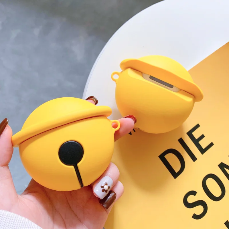 

For Apple Airpods Cute Cartoon Earphone Cases Silica gel Protect Cover Airpods Case with Hook Airpods Charging box Accessories