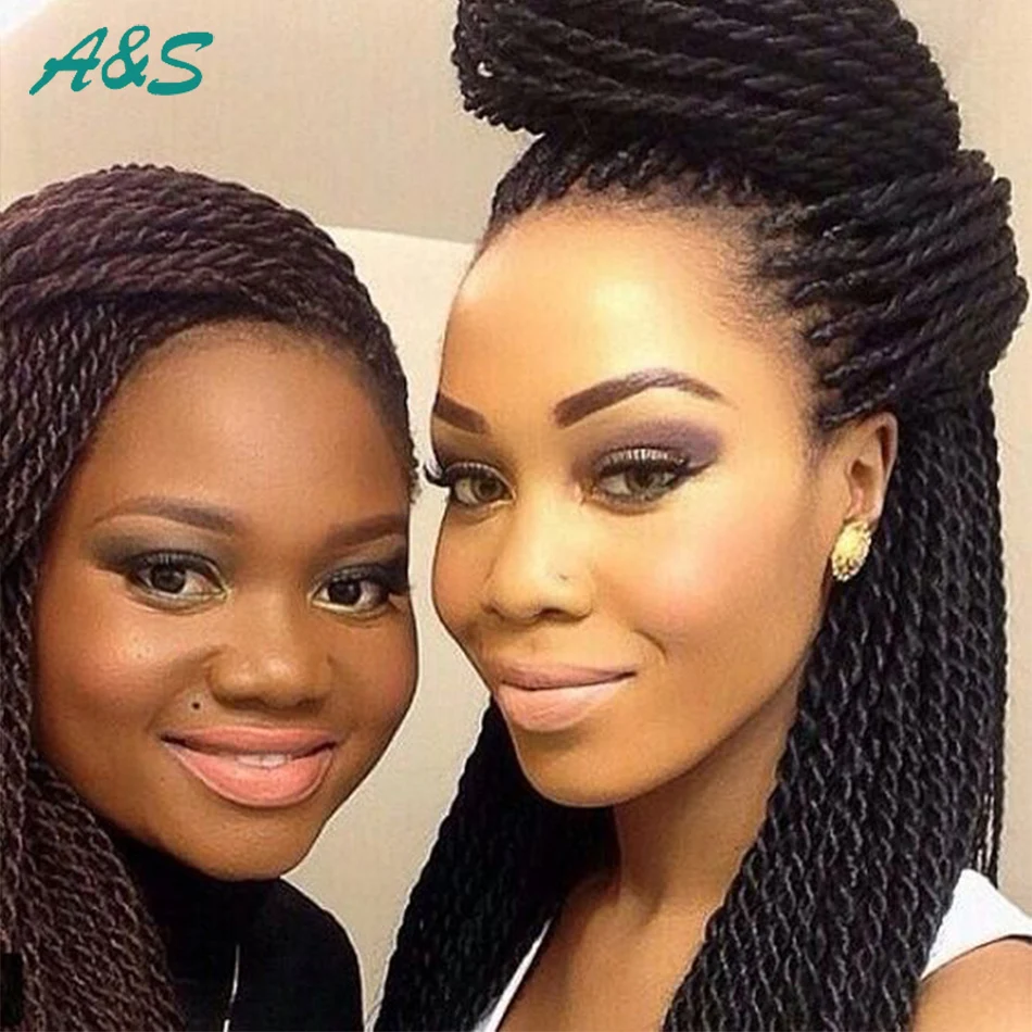 1b Senegalese Hair Braiding Wavy Hair Extensions Purple Hair Weave