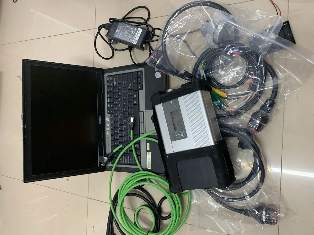  Mb star scanner sd c5 con hdd software más nuevo super con laptop d630 4g para coches y camiones la