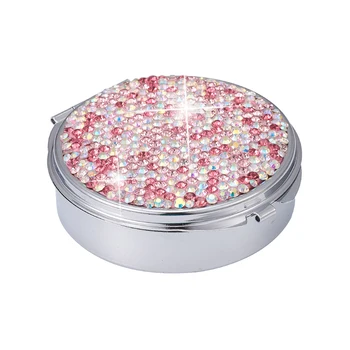 

Car Storage Box Shiny Cute Organizer Case Container For Jewelry Pill Beads Rings