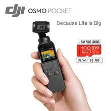 DJI Osmo карман 3-осевая стабилизированная селфи! Успей купить! интеллигентая(ый) съемки и легкий и Портативный 140-min Срок службы батареи