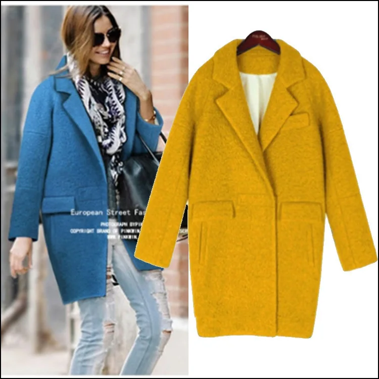Women coat winter,2014 new European and American cocoon type outline...