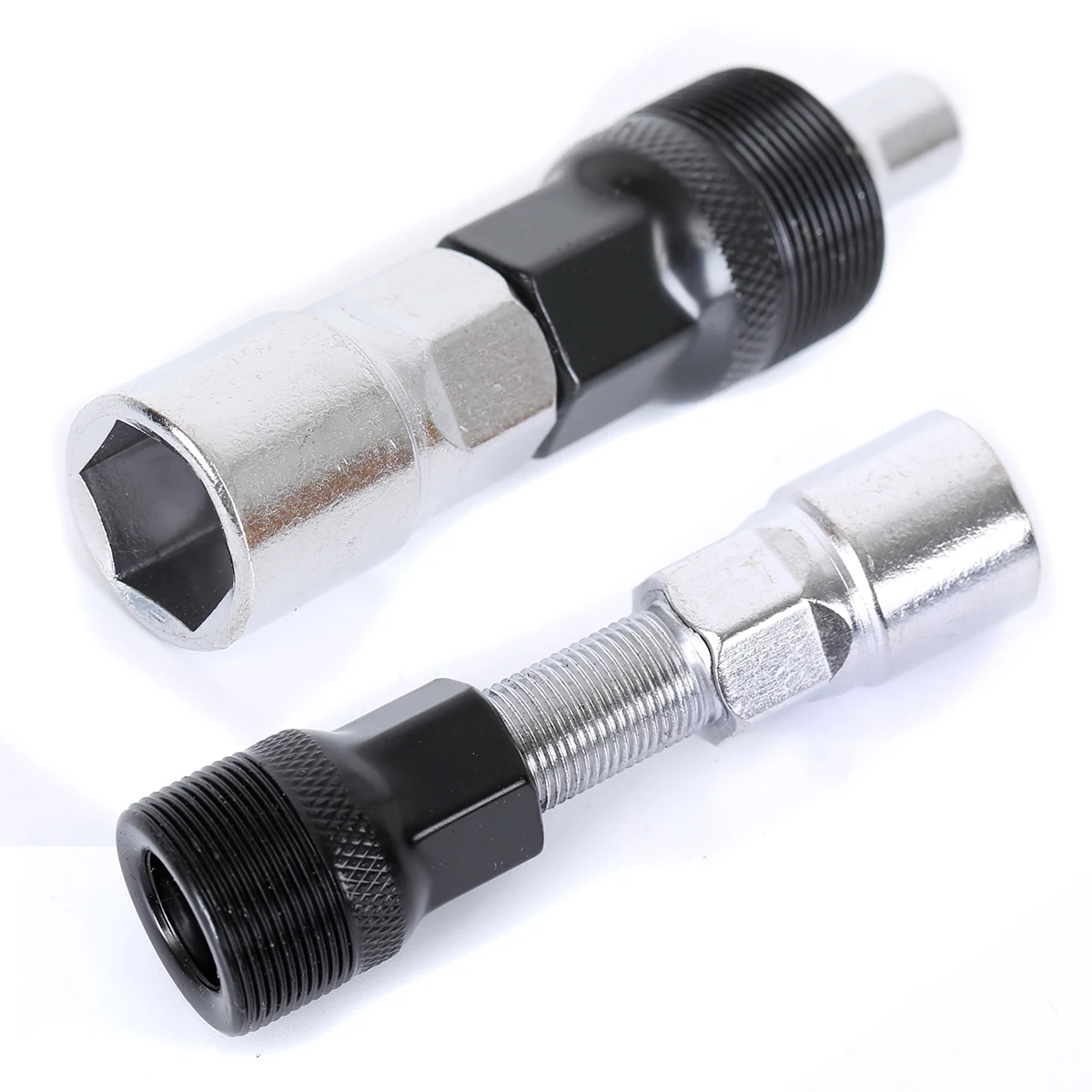 1Pcs Bike Crank Puller Tool Bicycle Cycling Wheel Crank Puller Remover Repair Extractor Tool Universal Black White