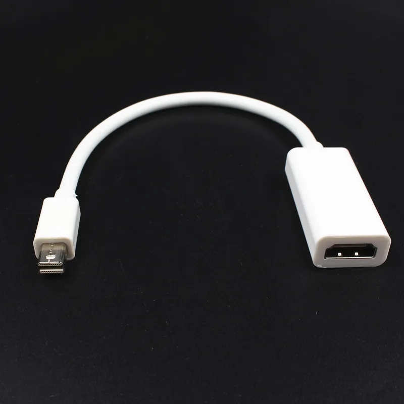 Мини адаптер DP к HDMI кабель мини дисплейный Порт Thunderbolt порт конвертер для Macbook Pro воздушный проектор для ТВ