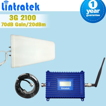 

LCD Display 3G WCDMA UMTS 2100mhz Cellphone Repeaters Amplifier 3G UMTS 70dB AGC Intelligent Control Mobile Signal Booster S36