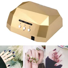 Manooby популярный брилииантовый для ногтевой фототерапии машина УФ/Светодиодная лампа для маникюра лампа 36 Вт Маникюрный Инструмент С сенсорные лампы сушки