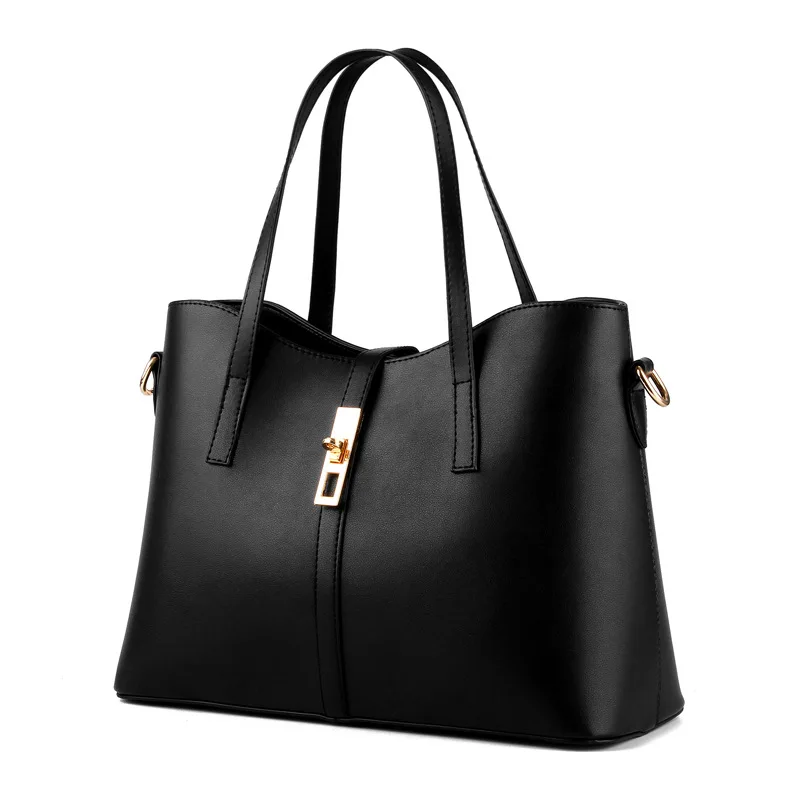 Newest Designer Handbags High Quality Solid Women Leather Shoulder Bags