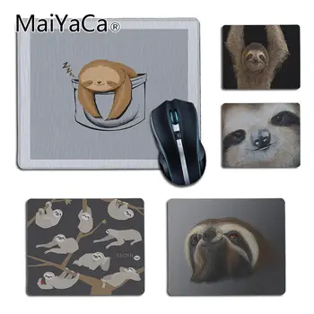 

MaiYaCa Top Quality cute social sloths small Gaming MousePads for Dota2 CS mouse pad gamer Gift for Boy friends and Lover