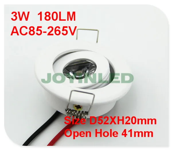 led ceiling light 1-3W round White top_ (2)
