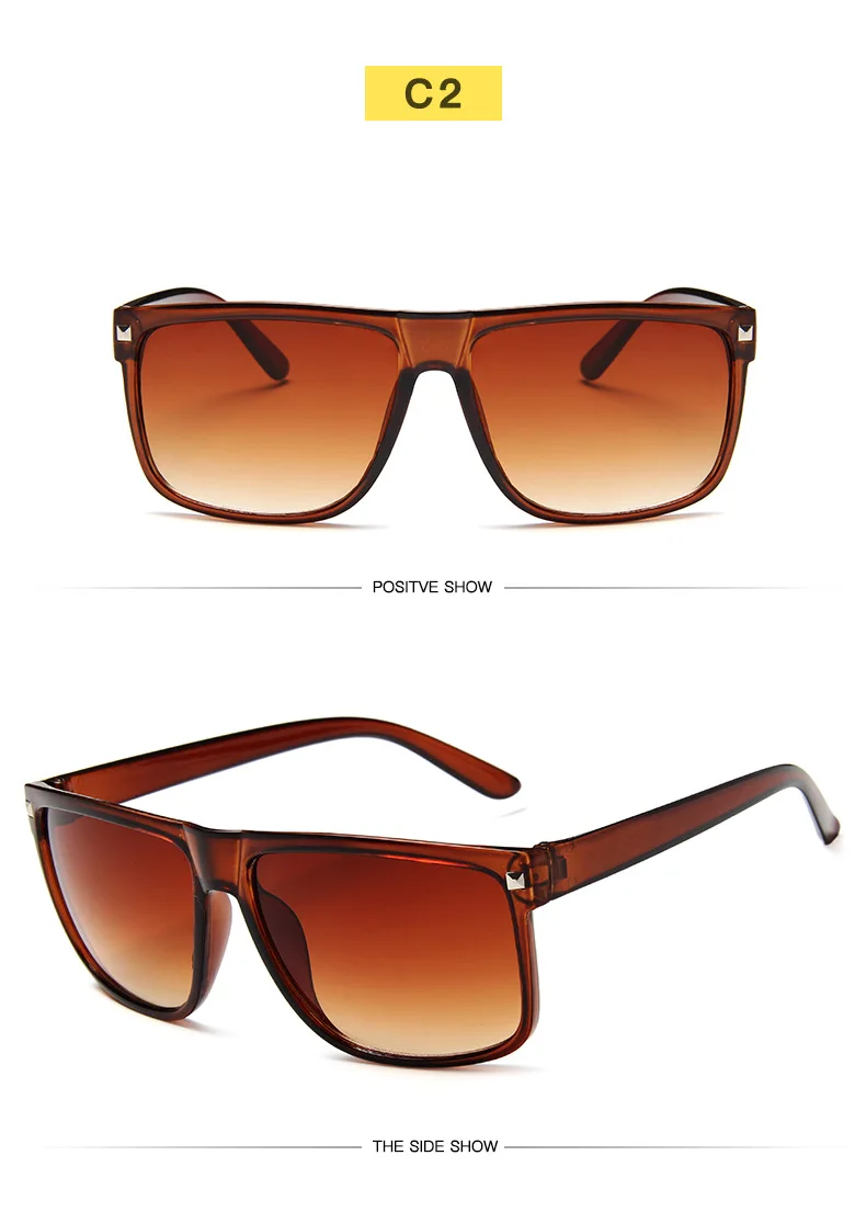 Oversized Womens Sunglasses Fashion Sun Glasses Big Frame Windproof Shades Men Flat Top Driving Goggles UV400 Oversized Womens Sunglasses Fashion Sun Glasses Big Frame Windproof Shades Men Flat Top Driving Goggles UV400