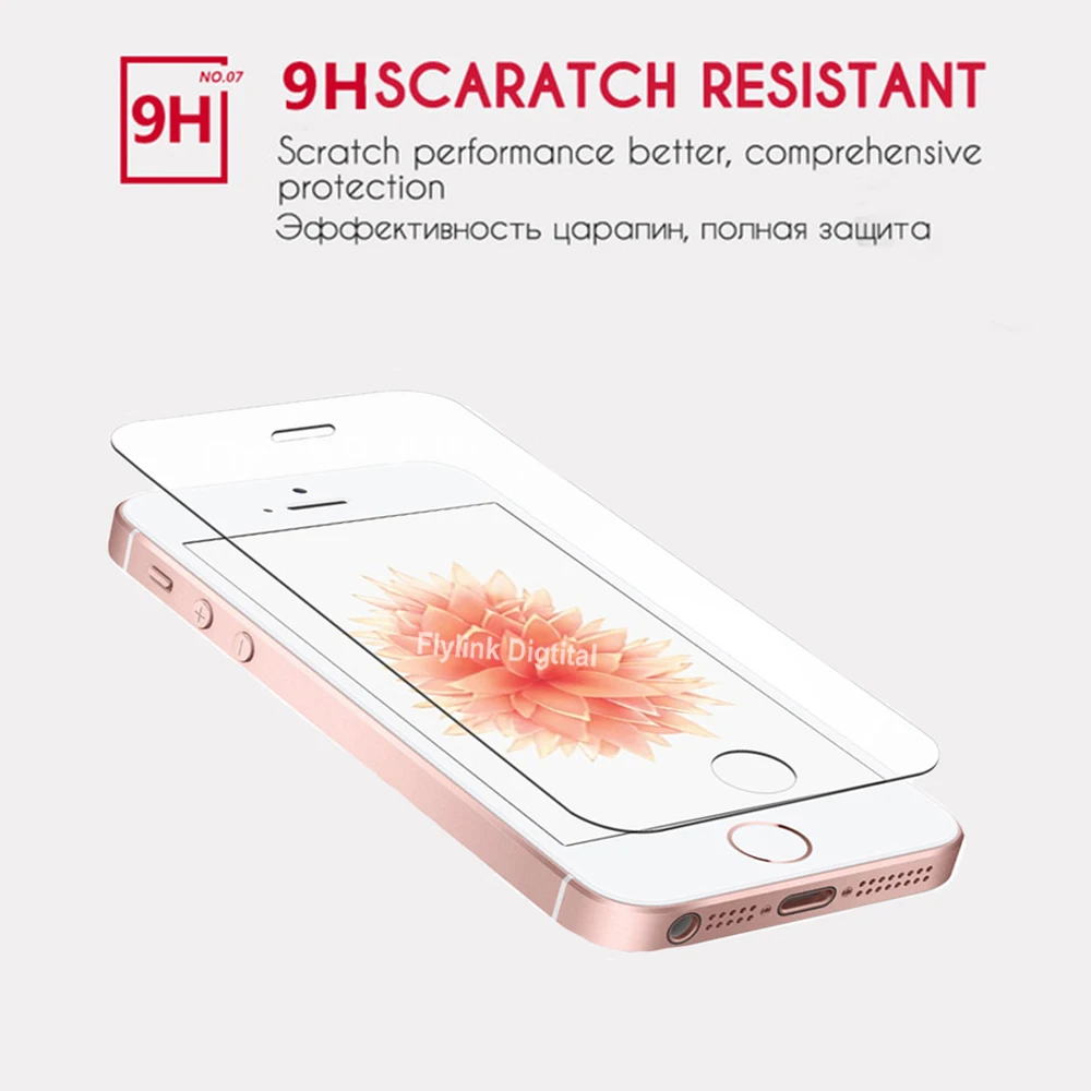 

Tempered glass on for iphone 5s protective glass toughened film case screen protector for iphone 4 5 6 S 7 8 plus tempered glass