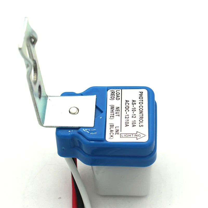 1pc 12V 10A Twilight Sensor Switch Mini Twilight Dusk Sensor Switch Outdoor Night Light Sensor Switch for LED Lamp
