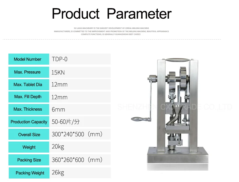 TDP-0, высокое качество, ручная таблетка, пресс для таблеток, машина для изготовления таблеток, ручная работа, мини-тип