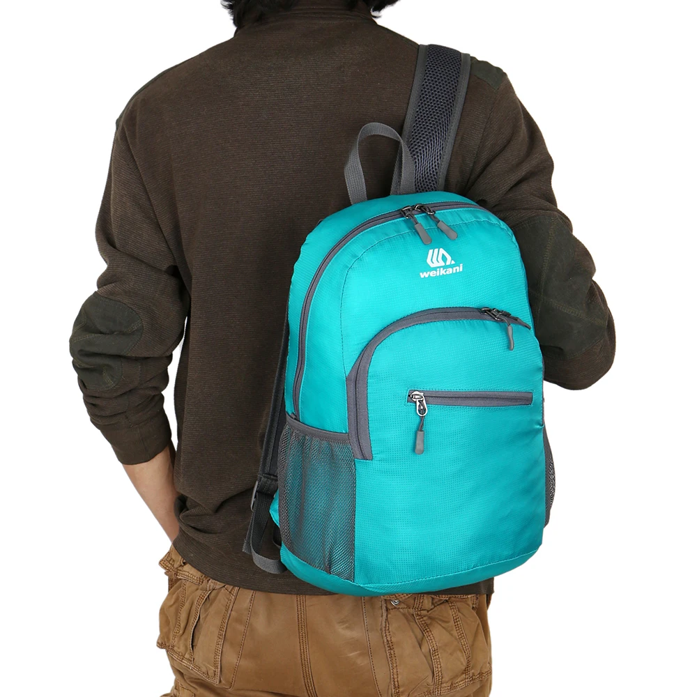18л легкий складной рюкзак, рюкзак для альпинизма, нейлоновый женский мужской рюкзак для спорта на открытом воздухе, рюкзак для велоспорта, походная дорожная сумка