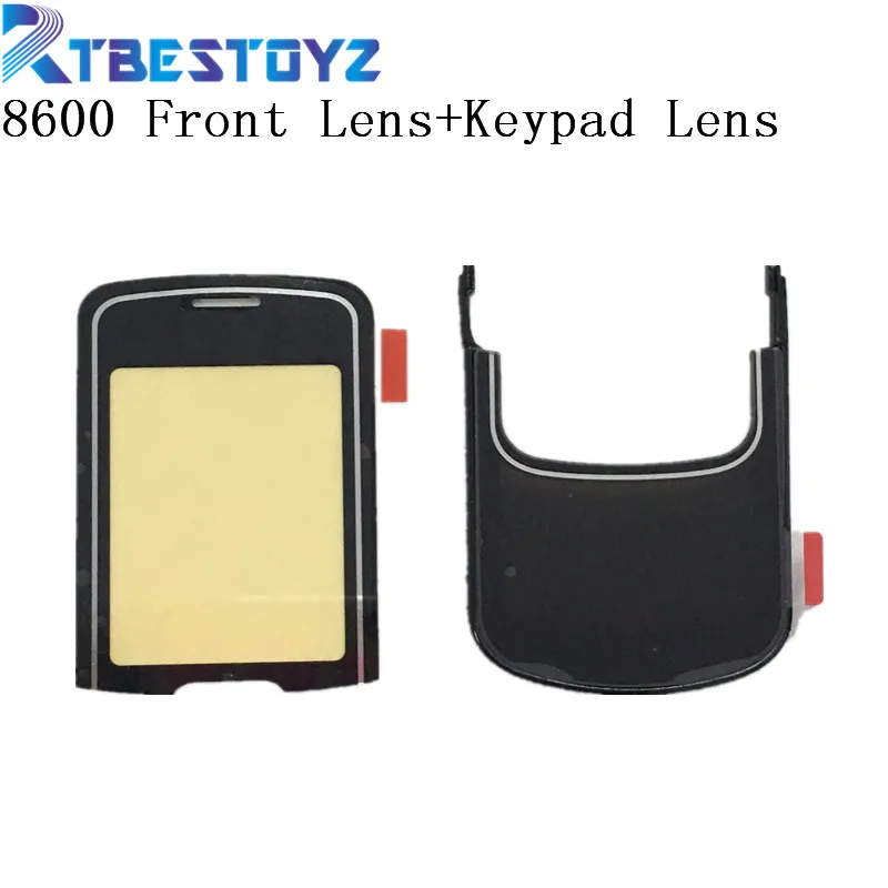 

RTBESTOYZ New LCD Front Glass Screen Lens & Keypad Lens Panel Set For Nokia 8600 Luna