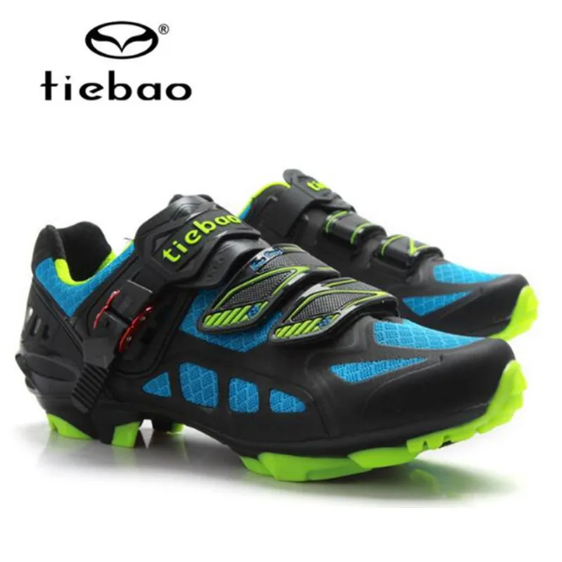 Tiebao велосипедная обувь, добавить велосипедную педаль SPD набор, дышащая обувь для горного велосипеда, велосипедные мужские кроссовки, женская обувь для горного велосипеда