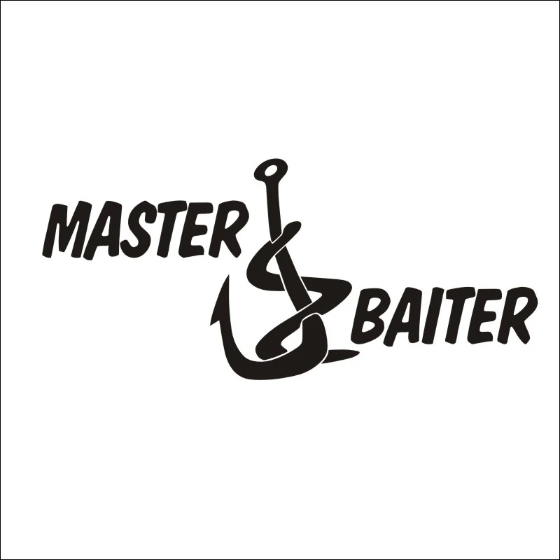 DCTAL  car Fishing Sticker car styling programa Catfish Hunter Pesca divertido Cuerpo Adhesivos Accesorios fishing decal  F2-9
