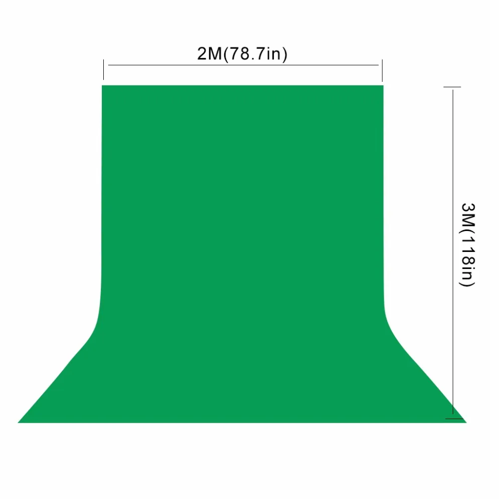 2 м x 3 м хлопок фон для фотостудии белый зеленый черный серый синий красный фон для фотосъемки