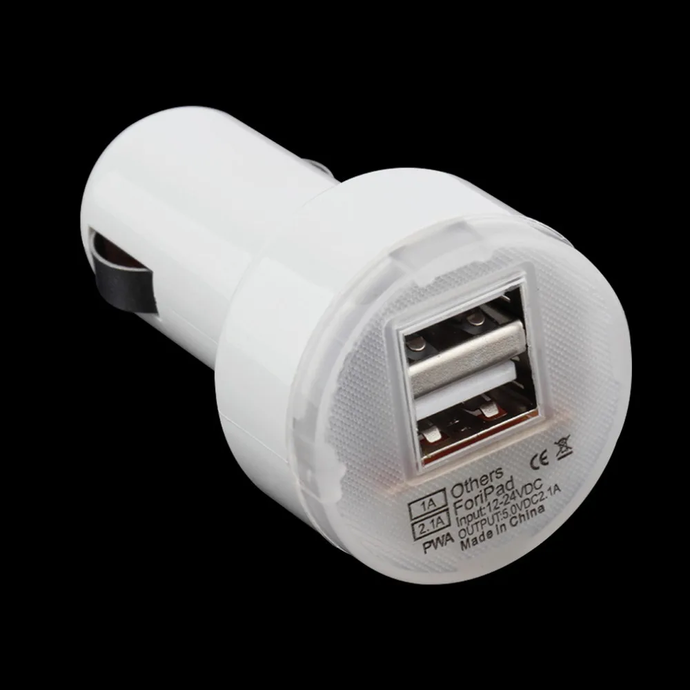 Высокое качество двойной 2 порта USB Автомобильное зарядное устройство адаптер