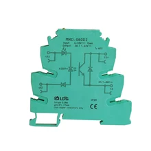 10 шт. MRD-060D2 Din Rail ультра-тонкий твердотельные реле 2A Вход 5V12V24V32VDC управления Светодиодный светодиодный модуль индикации распределительный щит SSR