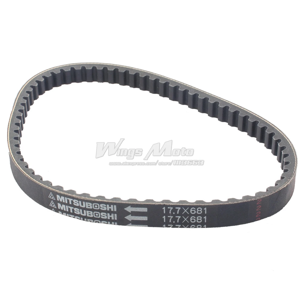 Mitsuboshi Scooter Drive Belt 681 17.7 GY6 50CC 139QMB for Roketa SUNL
