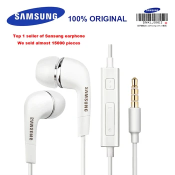 

SAMSUNG EHS64 Wired 3.5mm In-ear Earphone with Microphone Headset for Xiaomi Galaxy S8 S9 S9 Plus Support Official Verification