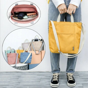 

Fashion Big Ccrossbody Bags for Women 2019 Women Canvas Purses and Handbag Shoulder Messenger Bag Satchel Tote Casual Ladies Bag