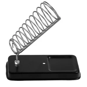 Портативный съемная металлическая основа паяльник подставка держатель крепление Поддержка станции используется с большинством наконечника карандаша паяльников - изображение