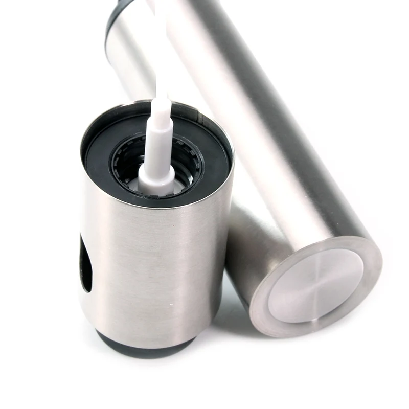High-quality Stainless Steel Olive Oil Spray Bottles for Kitchen Cooking Barbecue Salad Baking by Leeseph