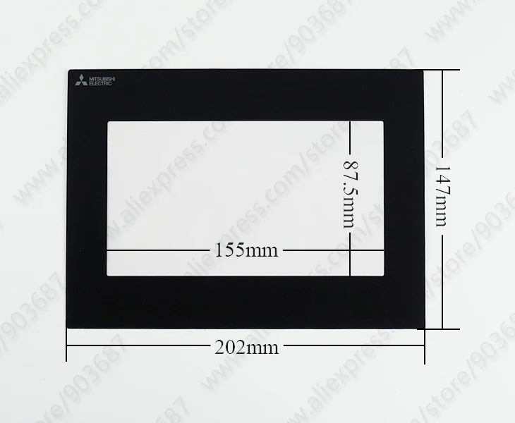 Сенсорный экран панель дигитайзер для Mitsubishi GS2107-WTBD сенсорная стеклянная панель с накладкой защитная пленка