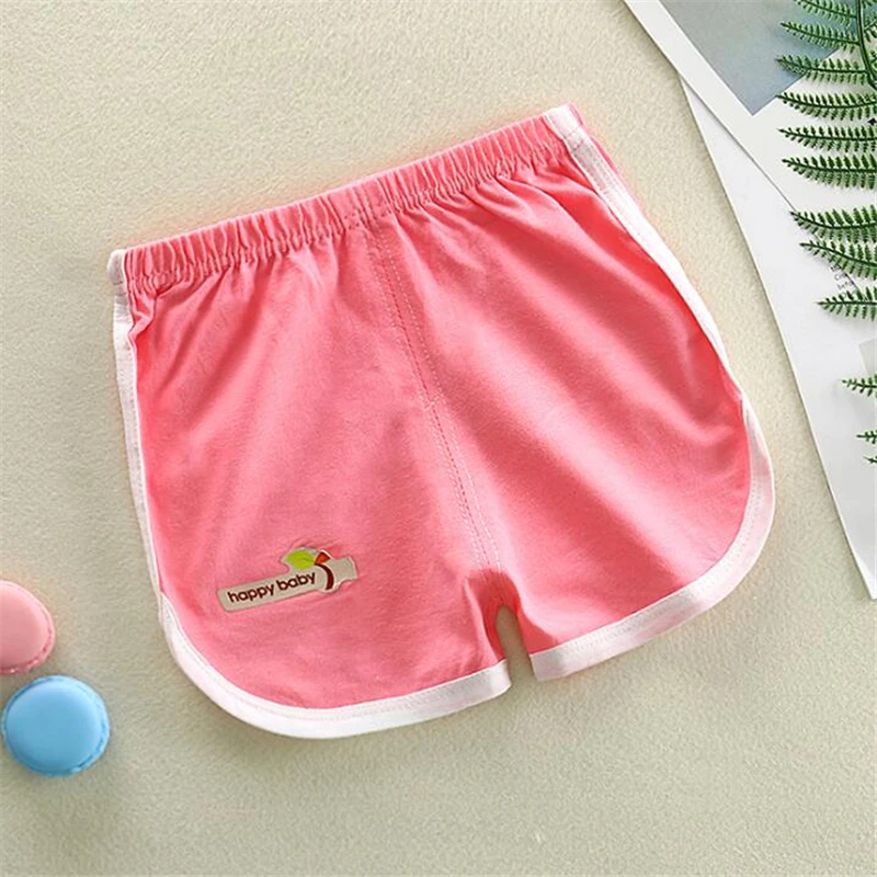 

Basic Baby Pants Summer Cotton Children Shorts Sport Beach Pants 0-4T Baby Boys Girls Shorts Classic Style