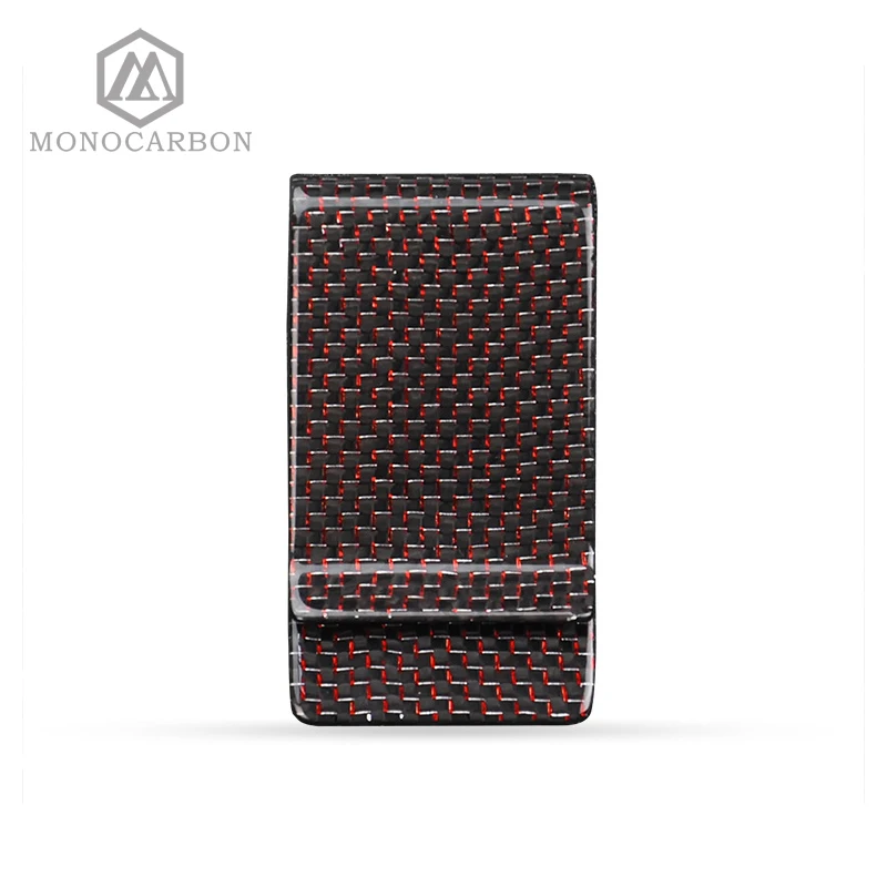 Beautiful Red Duck Bill Twill Carbon Fiber Money Clip For | Багаж и сумки