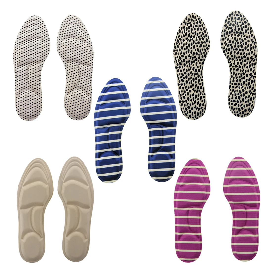 1 Pair Soft Shoe Pads Comfortable Breathable Shoe Lift For Men Women