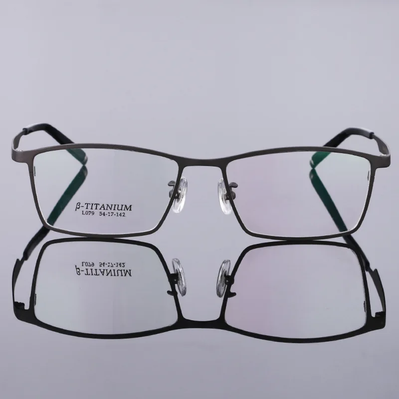 EOOUOOE 2019 титановая оптическая стеклянная оправа для очков Oculos очки Gafas optik мужчин