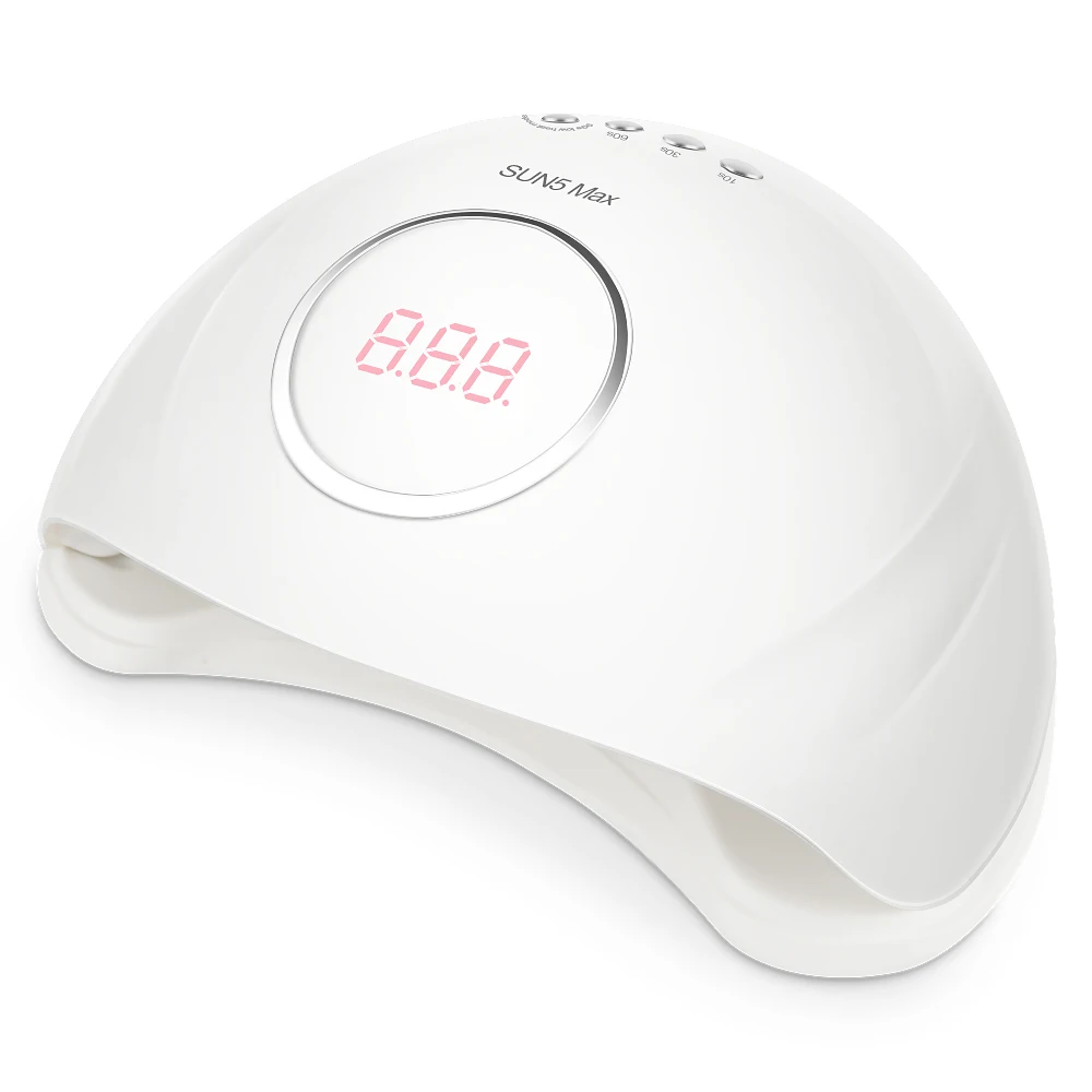 72 Вт для быстрой сушки скорости Сушилка для ногтей с 4 установками времени умный датчик ЖК-экран светодиодная лампа для ногтей УФ лампы для всех видов гелей
