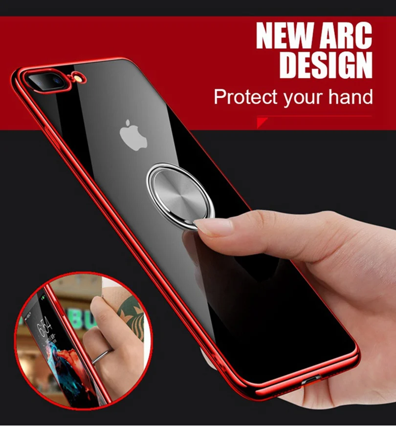 Finger Phone Ring Holder 360 Degree Mobile Phone Holder Stand For Samsung S9 Plus iPhone Universal Cell Phone Finger Ring Holder (8)
