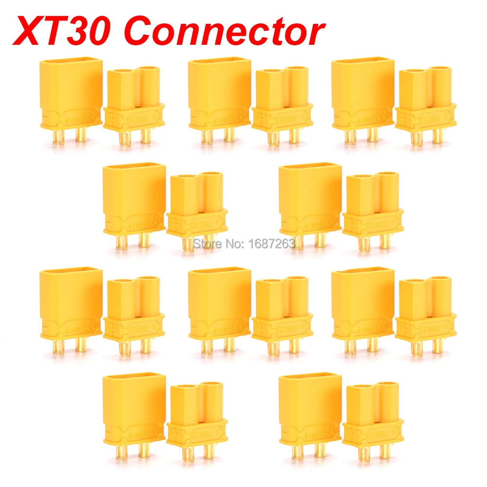 10 пар разъемы для аккумуляторов XT30 XT30U XT60 XT60H XT90 EC2 EC3 EC5 T|banana plug adaptor|xt30banana wall plate |