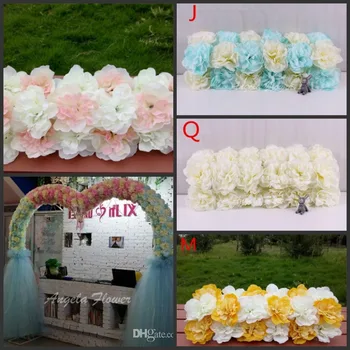

Cheap DIY Wedding decoration props simulation silk flowers rose wedding arch wedding Artificial flower Road LED Flowers