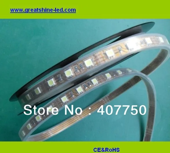 

factory price SMD 5050 30led per metre 7W flexible led light strip IP65 waterproof used for advertisements