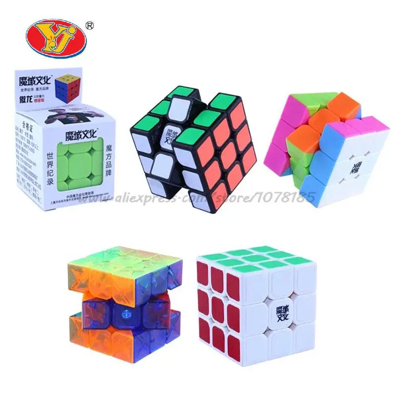 Новая Версия MoYu AoLong V2 Stickerless 3x3x3 Скорость magic Cube Площадь Cubo Magico Головоломки