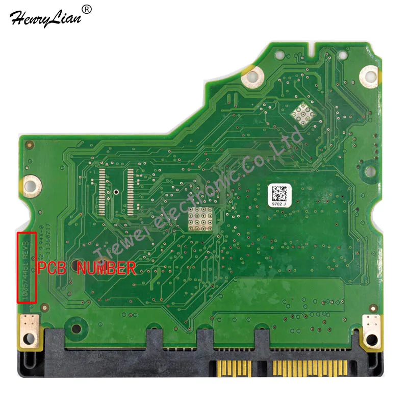 PCB 100574451 Rev. A/B для 1/1. 5/2 ТБ Barracuda HDD 3," SATA лоджик борд