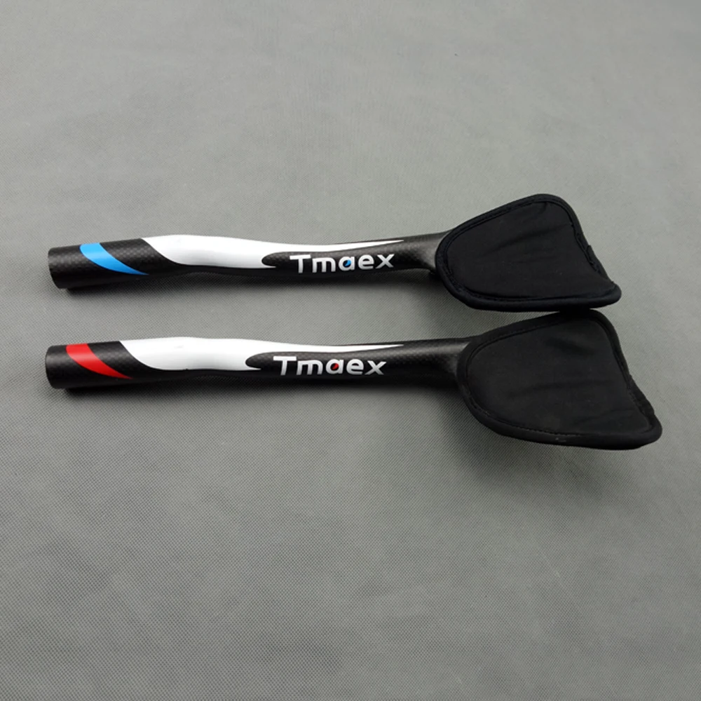 

New type full carbon rest handlebar bicycle handlebar Aero carbon tt bike handle bars trial handle bar TT bar 340mm