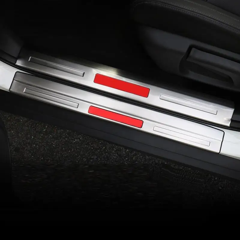 

Trunk Rear Panels Foot Pedal automobile personalized car styling covers protecter modification accessory 17 FOR Nissan X-TRAIL